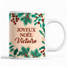 Tasse Noël Victoire Beige - Planetee