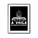 Affiche Voile Légende - Planetee