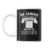 Mug Sudoku Octogénaire Homme 80 ans - Planetee