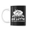 Mug lutte Légende Combattant - Planetee