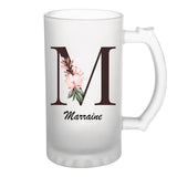 Chope de bière Marraine Lettre - Planetee