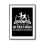 Affiche Krav-Maga Légende Combattant - Planetee