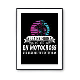 Affiche Motocross Légende - Planetee