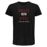T-shirt homme Insta C'est ma Routine - Planetee