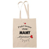 Sac Tote Bag Petit Bazar d'une Mamy d'amour - Planetee