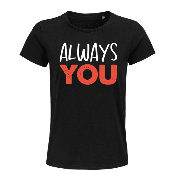 T-shirt couple I will always love you - Planetee