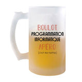 Chope de Bière Programmation Informatique C'est ma Routine - Planetee