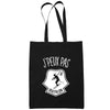 Sac Tote Bag Biathlon Je peux pas Noir - Planetee