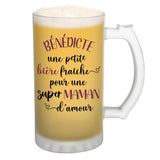 Chope de bière Bénédicte Super Maman - Planetee