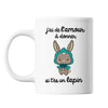Mug Amour lapin Blanc - Planetee