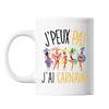Mug Carnaval j'peux pas Blanc - Planetee