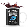 Mug personnalisable kitesurf Prénom Métier Age tasse pour Kitesurfeur - Planetee