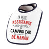 Bavoir bébé fille La Petite Assistante du Camping Car de Maman - Planetee