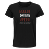 T-shirt femme Batterie C'est ma Routine - Planetee