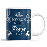 Tasse Noël Peggy Bleu - Planetee