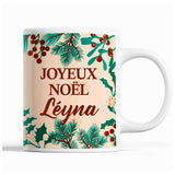 Tasse Noël Léyna Beige - Planetee