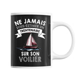 Mug Homme voilier trentenaire - Planetee