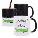 Mug magique Meilleure Chérie de tous les temps - Planetee