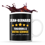 Mug Jean-Bernard à votre service pour des conneries - Planetee