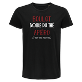 T-shirt homme Boire Du Thé C'est ma Routine - Planetee