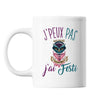 Mug Festival j'peux pas Blanc - Planetee