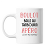 Mug Balle au Tambourin C'est ma Routine Blanc - Planetee