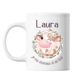 Mug Laura Amour et Biberon de Lait Vache - Planetee