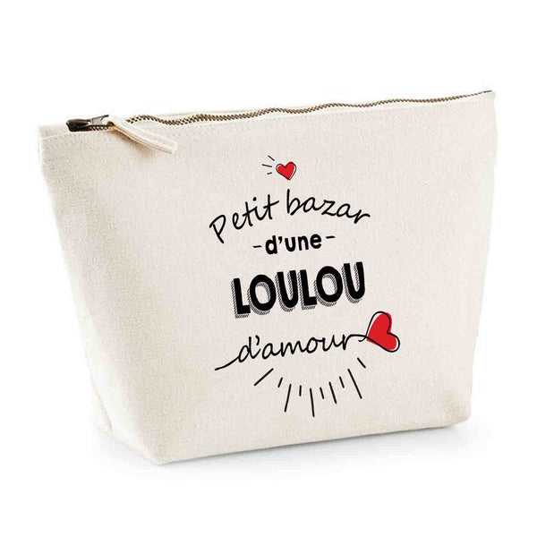 Trousse loulou Bazar d'amour - Planetee