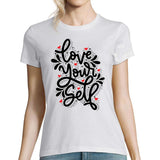 T-shirt Femme Amour Love Yourself - Planetee