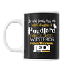 Mug Je n'ai jamais reçu ma lettre d'entrée à Poudlard donc je quitte Westeros pour devenir Jedi - Planetee
