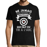 T-shirt Homme tir a l'arc trentenaire - Planetee