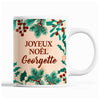 Tasse Noël Georgette Beige - Planetee