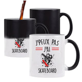 Mug Magique J'peux pas Skateboard Cosmonaute - Planetee