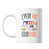 Mug Foodtruck j'peux pas Blanc - Planetee