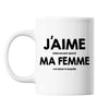 Mug Ma femme me laisse tranquille - Planetee