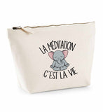Trousse méditation éléphant c'est la vie - Planetee