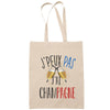 Sac Tote Bag J'peux pas Cesf beige - Planetee
