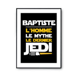 Affiche Baptiste L'homme le mythe Le dernier - Planetee