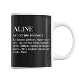 Mug Aline Définition Déesse - Planetee
