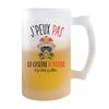 Chope de bière Caserne j'peux pas - Planetee