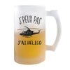 Chope de bière Hélico j'peux pas - Planetee