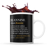 Mug Jeannine Définition Perfection - Planetee