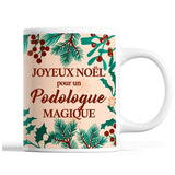 Tasse Noël Podologue homme Beige - Planetee