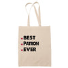 Sac Tote Bag Best Patron Ever - Planetee