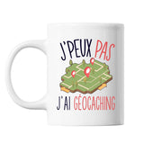 Mug Géocaching j'peux pas Blanc - Planetee