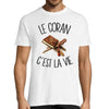T-shirt homme coran c'est la vie - Planetee