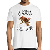 T-shirt homme coran c'est la vie - Planetee