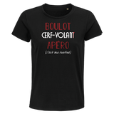 T-shirt femme Cerf-Volant C'est ma Routine - Planetee