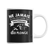 Mug Homme plonge trentenaire - Planetee