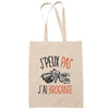 Sac Tote Bag J'peux pas Brocante beige - Planetee